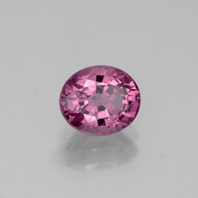 Spinello naturale rosa da 1,50 ct, taglio ovale, VS-SI