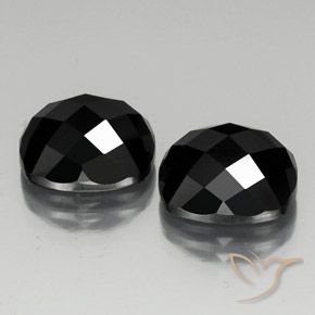 Gemme di Spinello Nero naturale da 14.55 ct, Cuscino, Opaco