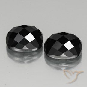 Gemme di Spinello Nero naturale da 14.57 ct, Cuscino, Opaco