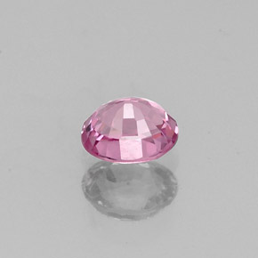 Spinello naturale rosa da 0,52 ct, taglio ovale, VVS-VS