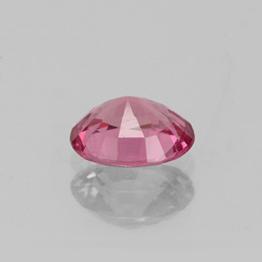Spinello naturale rosa da 0,73 ct, taglio ovale, VS