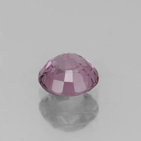 Spinello naturale viola da 1,10 ct, taglio rotondo, VS
