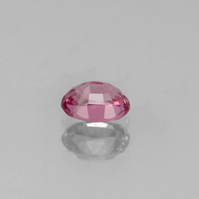 Spinello naturale rosa da 0,55 ct, taglio ovale, VS