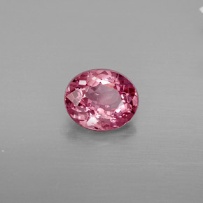 Spinello naturale rosa da 1,34 ct, taglio ovale, VS-SI