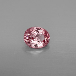 Spinello naturale rosa da 1,27 ct, taglio ovale, VS-SI