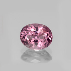 Spinello naturale rosa da 1,22 ct, taglio ovale, VS
