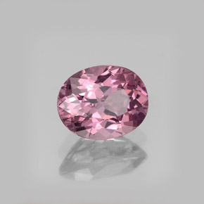 Spinello naturale rosa da 1,22 ct, taglio ovale, VS