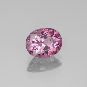 Spinello naturale rosa da 1,21 ct, taglio ovale, VVS