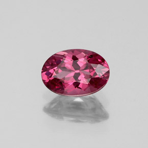 Spinello naturale rosa da 0,82 ct, taglio ovale, SI