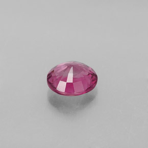Spinello naturale rosa da 0,98 ct, taglio ovale, VVS-VS