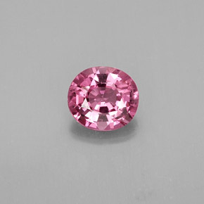 Spinello naturale rosa da 0,68 ct, taglio ovale, SI