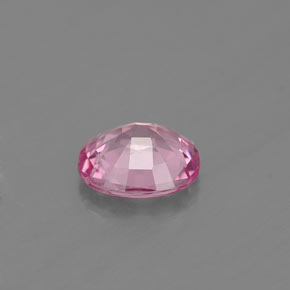 Spinello naturale rosa da 0,85 ct, taglio ovale, VS