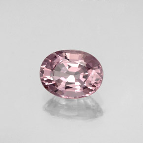 Spinello naturale rosa da 1,62 ct, taglio ovale, VVS-VS