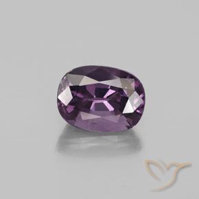 1.43ct Naturale Viola medio Spinello, Ovale, VS-SI