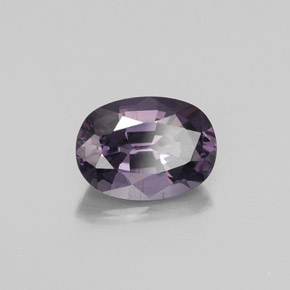Spinello Viola medio naturale da 1.41 ct, Taglio ovale, VS-SI