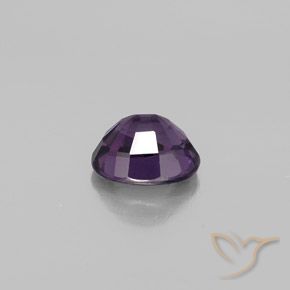 Spinello Viola scuro naturale da 1.10 ct, Ovale, VVS-VS