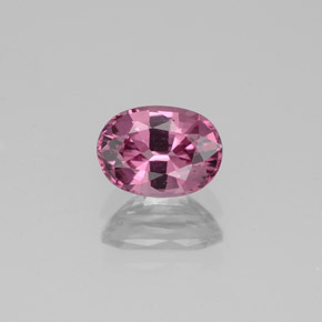 Spinello naturale porpora da 1,16 ct, taglio ovale, VS