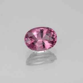 Spinello naturale porpora da 1,16 ct, taglio ovale, VS