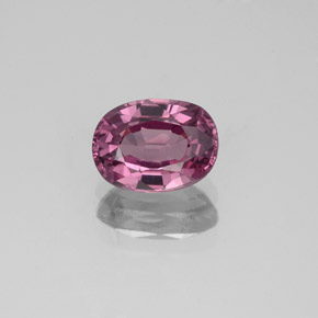 Spinello naturale rosa da 1,34 ct, taglio ovale, VVS-VS