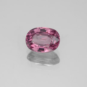 Spinello naturale rosa da 1,34 ct, taglio ovale, VVS-VS