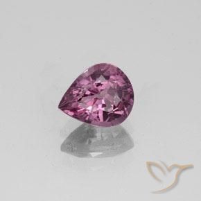 1.09ct Naturale Viola scuro Spinello, Forma a pera, VVS