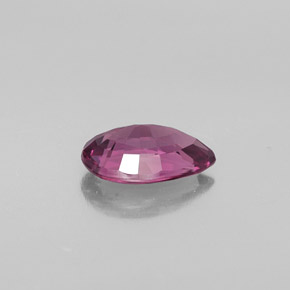 Spinello naturale rosa da 1,26 ct, taglio a pera, VVS