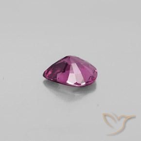 Spinello Viola medio-scuro naturale da 1.03 ct, Forma a pera, VS
