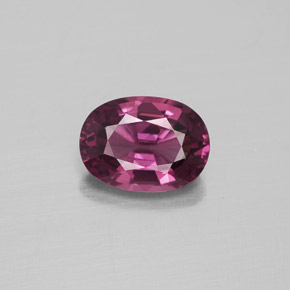 Spinello naturale rosa da 1,38 ct, taglio ovale, VVS-VS