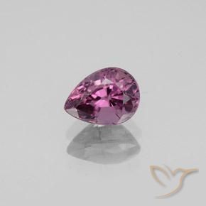 1.06ct Naturale Viola scuro Spinello, Forma a pera, VVS