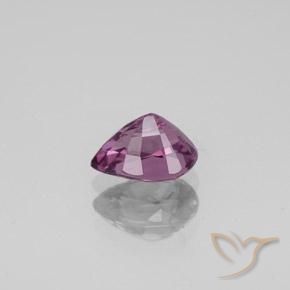 Spinello Viola scuro naturale da 1.06 ct, Forma a pera, VVS