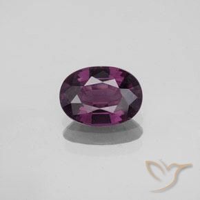 1.36ct Naturale Viola scuro Spinello, Ovale, VVS