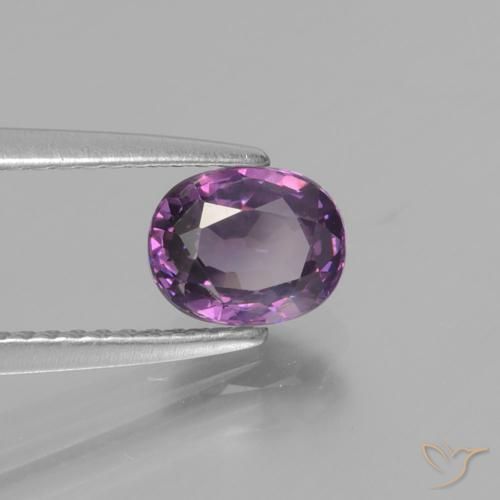 Spinello Uva Rosata naturale da 1.16 ct, Ovale, VS