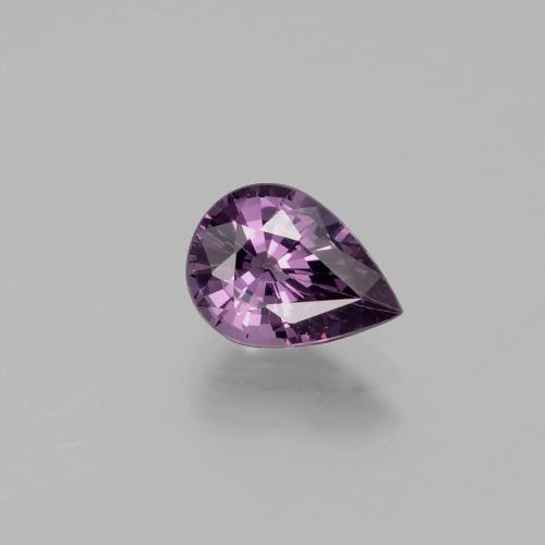 Spinello Viola medio-scuro naturale da 1.33 ct, Forma a pera, VS