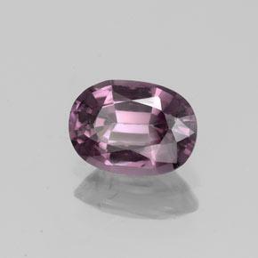 Spinello naturale porpora da 1,02 ct, taglio ovale, VS