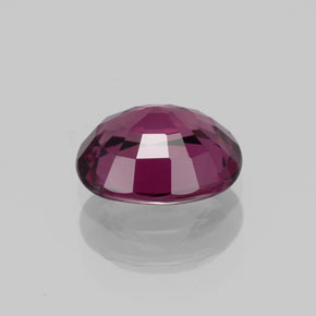 Spinello naturale rosa da 1,25 ct, taglio ovale, VVS