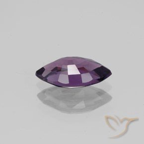 Spinello Viola d'uva naturale da 1.32 ct, Taglio marquise, VVS-VS