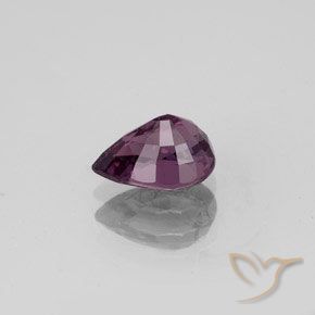 Spinello Vino Viola naturale da 1.19 ct, Forma a pera, VVS