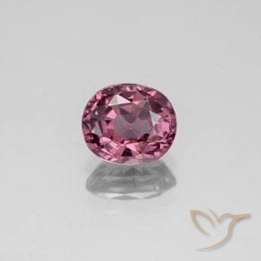 1.41ct Naturale Viola medio Spinello, Ovale, VS, Photo A
