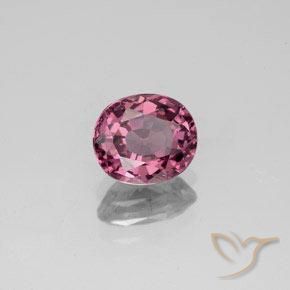 Spinello Viola medio naturale da 1.41 ct, Ovale, VS