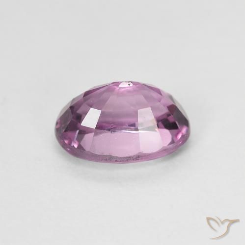 Spinello Viola scuro naturale da 1.35 ct, Taglio ovale, VS-SI