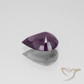 Spinello Viola d'uva naturale da 1.34 ct, Forma a pera, VS