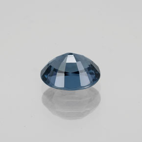 Spinello naturale blu da 1,46 ct, taglio ovale, VS