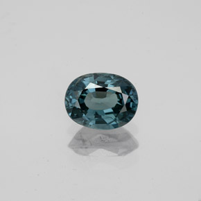 Spinello naturale verde da 0,99 ct, taglio ovale, VS-SI