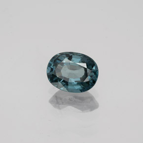 Spinello naturale verde da 0,99 ct, taglio ovale, VS-SI