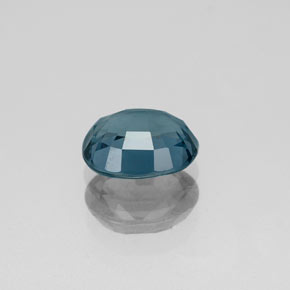 Spinello naturale blu da 1,37 ct, taglio ovale, VVS-VS