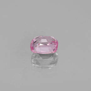 Spinello naturale rosa da 0,73 ct, taglio a cuscino, VS-SI
