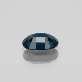 Spinello naturale blu da 1,14 ct, taglio ovale, VS-SI