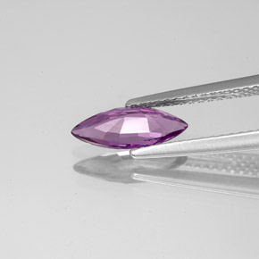 Spinello naturale viola da 1,01 ct, marchesa, VS