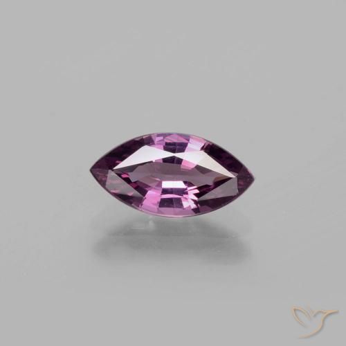 1.27ct Naturale Viola scuro Spinello, Taglio marquise, VS