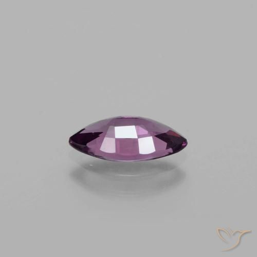 Spinello Viola scuro naturale da 1.27 ct, Taglio marquise, VS